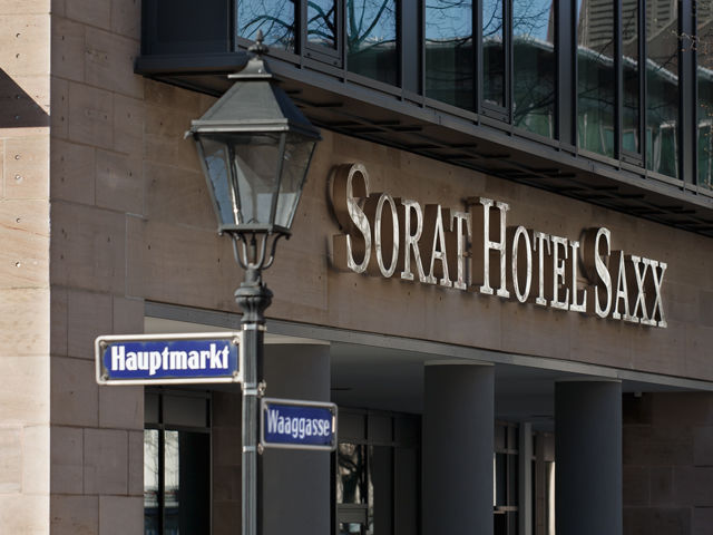 Sorat Hotel Saxx Nürnberg Exterior foto